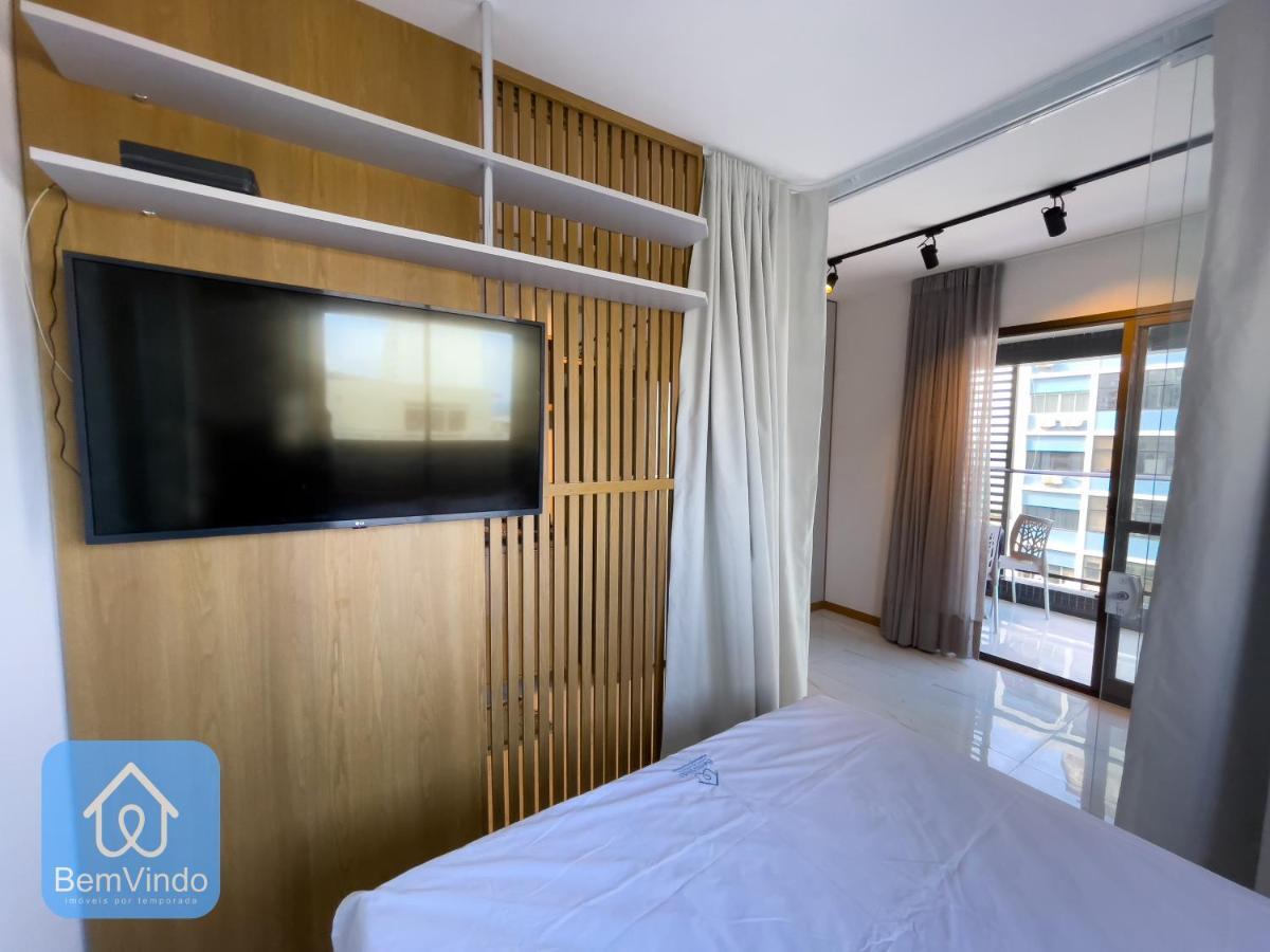 Apartamento com linda vista mar no Smart Barra 2 Salvador Exterior foto